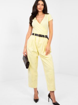 παντελόνες από καστόρι σε Κίτρινο - Refined glamour