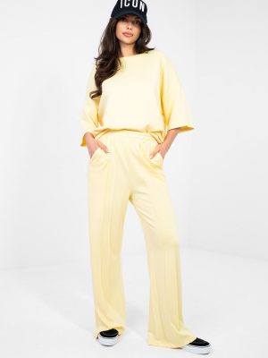 Παντελόνι φόρμας σε Κίτρινο - Élégance urbaine