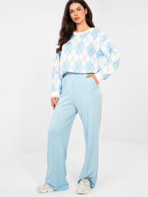 Παντελόνι φόρμας σε Μπλε - Parisian elegance