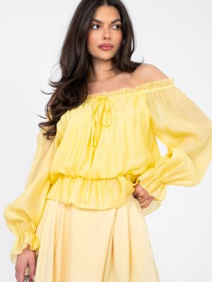 Μπλούζα σε Κίτρινο - Charme discret