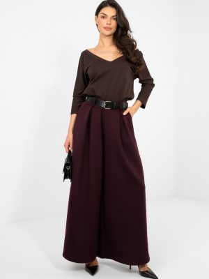 Παντελόνι φόρμας σε Μωβ - Everyday elegance