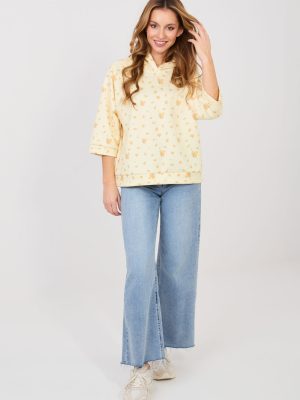 Φούτερ σε Κίτρινο - Effortless glamour