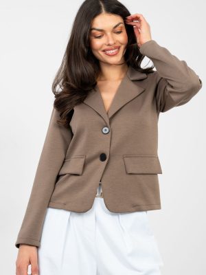 Μπουφάν σε Καφέ - Stile sofisticato