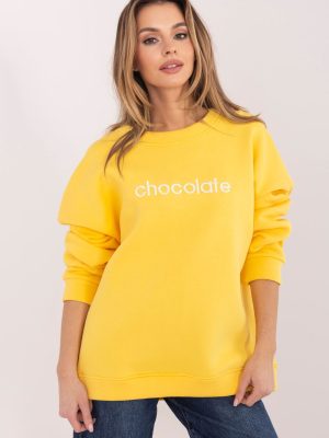 Φούτερ σε Κίτρινο - Charme féminin