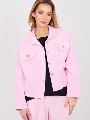 Σακάκι από βελούδο σε Ροζ - L'essence du chic