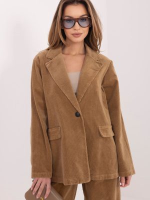 Μπουφάν σε Καφέ - Minimal chic