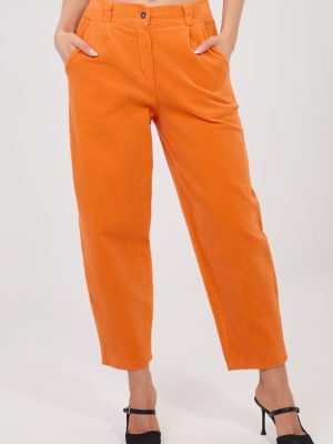 παντελόνες από καστόρι σε Πορτοκαλί - Casual sophistication