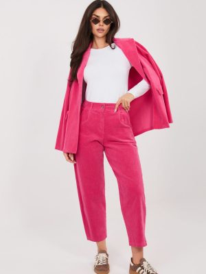 παντελόνες από καστόρι σε Ροζ - Style parisien