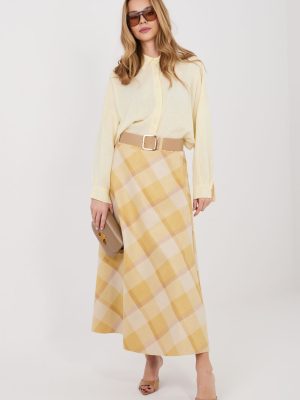 Φούστα σε Κίτρινο - Timeless elegance