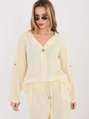 Μπλούζα σε Κίτρινο - Timeless elegance