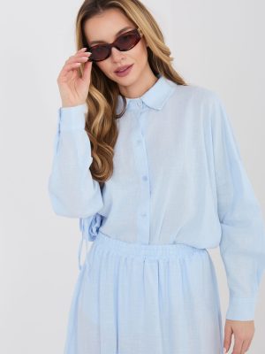 Πουκάμισο σε Μπλε - Effortless glamour