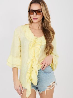 Πουκάμισο σε Κίτρινο - Effortless sophistication