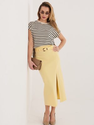 Φούστα σε Κίτρινο - Urban grace