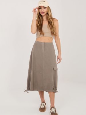 Φούστα σε Μπεζ - Élégance moderne