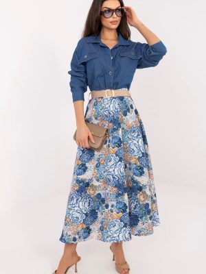 Φούστα σε Μπλε - Moda di tendenza