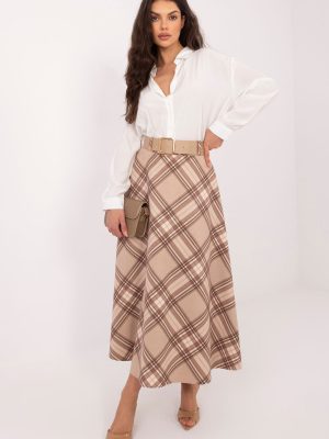 Φούστα σε Μπεζ - Minimal glam