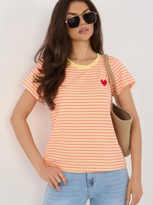 T-shirt σε Κίτρινο - Effortless sophistication