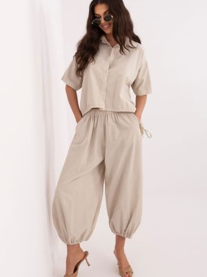 παντελόνες από καστόρι σε Μπεζ - Fashion-forward choice