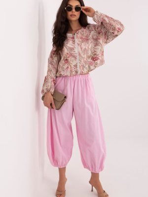 παντελόνες από καστόρι σε Ροζ - Elegant style