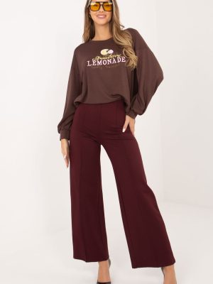 Φούτερ σε Καφέ - Effortless chic