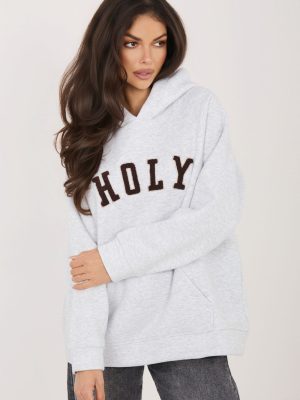 Φούτερ σε Γκρι - Minimal chic