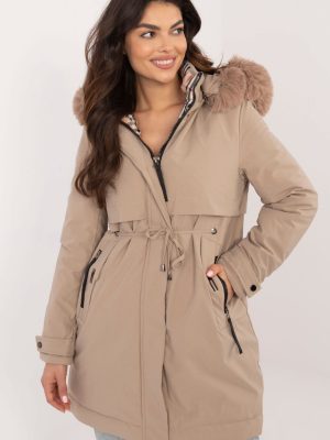 Μπουφάν σε Μπεζ - Bold and stylish