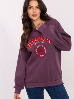 Φούτερ σε Μωβ - Effortless sophistication