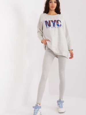 Σετ σε Γκρι - Street-chic εμφάνιση