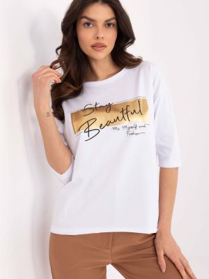 Μπλούζα σε Λευκό - Semplicità raffinata