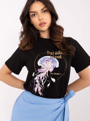 T-shirt σε Μαύρο - Street-chic εμφάνιση