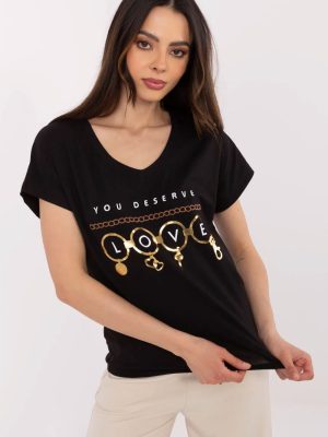 T-shirt σε Μαύρο - Urban elegance