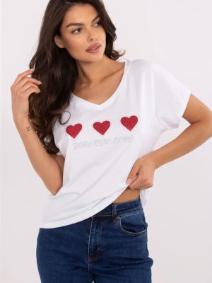 T-shirt σε Λευκό - Casual & chic