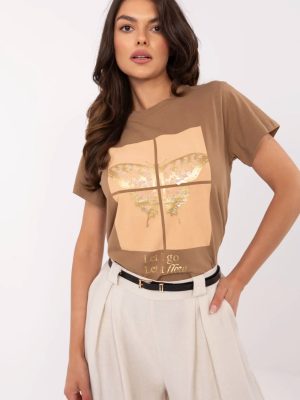 T-shirt σε Καφέ - Stile sofisticato