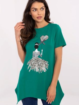 Μπλούζα σε Πράσινο - Semplicità raffinata