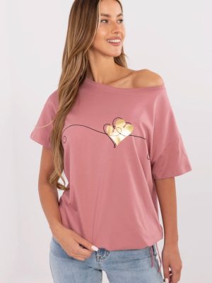 T-shirt σε Ροζ - Refined glamour