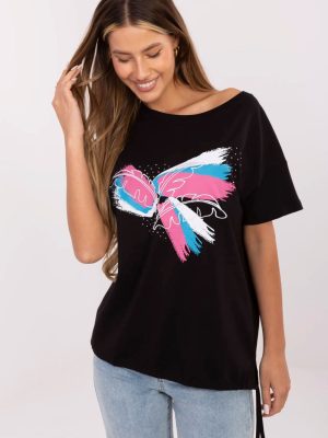 T-shirt σε Μαύρο - Eleganza pura