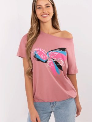 T-shirt σε Ροζ - Classe e raffinatezza
