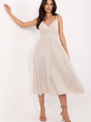 Φόρεμα σε Μπεζ - Semplicità raffinata