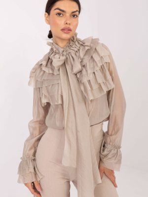 Πουκάμισο σε Μπεζ - Effortless glamour