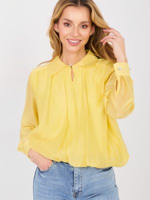 Μπλούζα σε Κίτρινο - Minimal chic