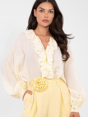 Μπλούζα σε Κίτρινο - Semplicità raffinata