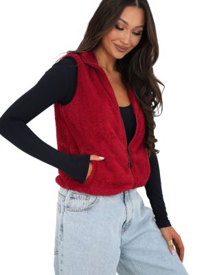 Γιλέκο σε Κόκκινο - Modern simplicity