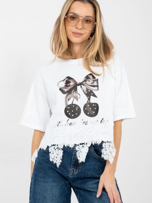 Μπλούζα σε Λευκό - Moda autentica