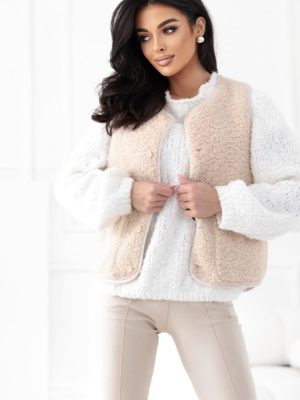 Γιλέκο σε Μπεζ - Chic & trendy