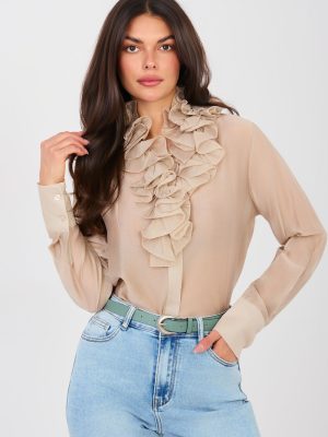 Πουκάμισο σε Μπεζ - Contemporary flair