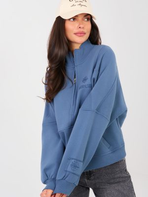 Φούτερ σε Μπλε - Glamour moderno