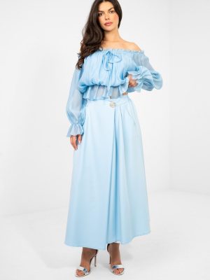 Φούστα σε Μπλε - Elegant style