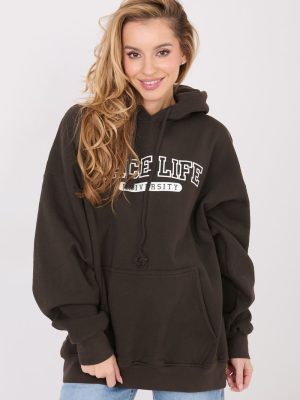 Φούτερ σε Καφέ - Elegant style