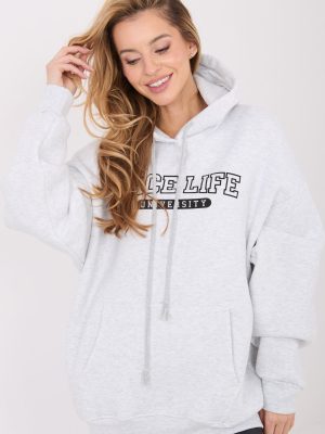 Φούτερ σε Γκρι - Stile sofisticato