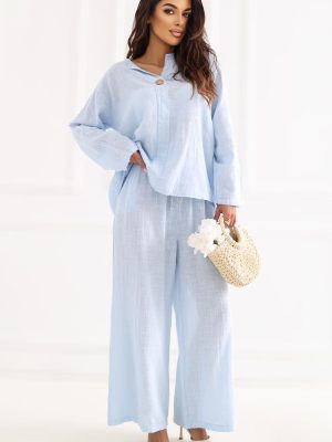 Παντελόνι σε Μπλε - Versatile fashion